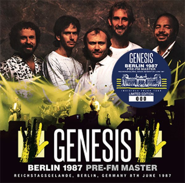 Photo1: GENESIS - BERLIN 1987: PRE-FM MASTER(2CD) [Virtuoso 453/454] (1)