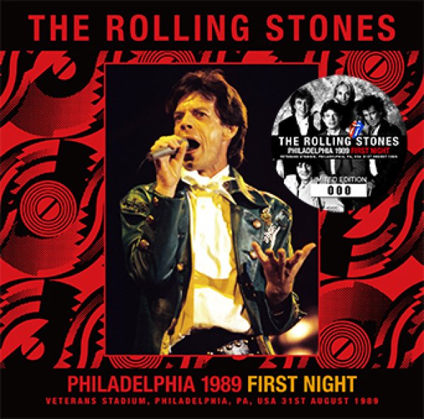 Photo1: THE ROLLING STONES - PHILADELPHIA 1989 FIRST NIGHT 2CD (1)