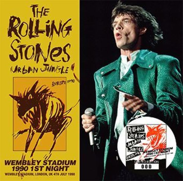 Photo1: THE ROLLING STONES - WEMBLEY STADIUM 1990 1ST NIGHT 2CD (1)