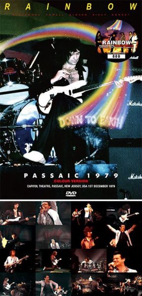 Photo1:  RAINBOW - PASSAIC 1979: COLOUR VERSION DVD (DUAL LAYER) [Black Box 035] (1)