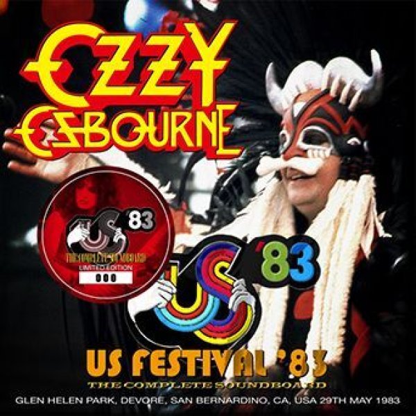 Photo1: OZZY OSBOURNE - US FESTIVAL '83: THE COMPLETE SOUNDBOARD CD *2nd Press plus Bonus DVDR  [ZODIAC 350] ★★★STOCK ITEM / SPECIAL PRICE★★★ (1)