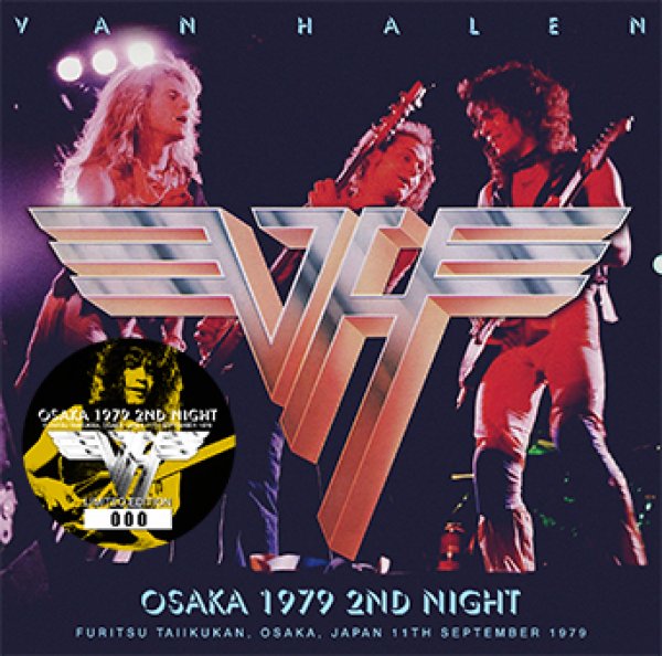 Photo1: VAN HALEN - OSAKA 1979 2ND NIGHT 2CD *2nd Press [ZODIAC 307] (1)