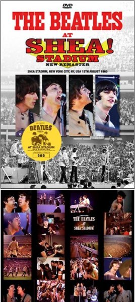 Photo1: THE BEATLES - THE BEATLES AT SHEA STADIUM (NEW REMASTER) DVD (Dual Layer) (1)