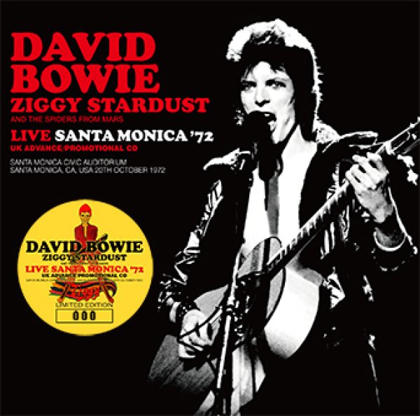 Photo1: DAVID BOWIE - LIVE SANTA MONICA '72 : UK ADVANCE/PROMOTIONAL CD  *2nd Press  (1)