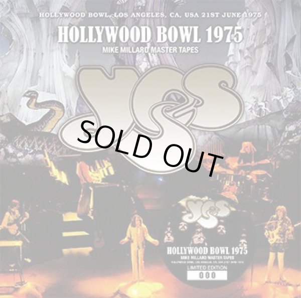 Photo1:  YES - HOLLYWOOD BOWL 1975: MIKE MILLARD MASTER TAPES 2CD [Virtuoso 445/446] (1)