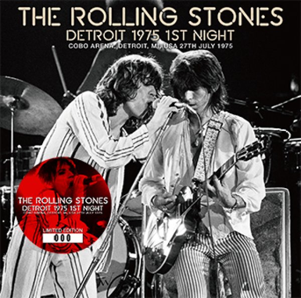 Photo1: THE ROLLING STONES - DETROIT 1975 1ST NIGHT 2CD (1)