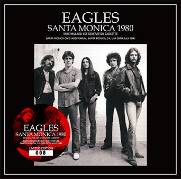 Photo1:  EAGLES - SANTA MONICA 1980: MIKE MILLARD 1ST GENERATION CASSETTE 2CD [ZION-177] (1)