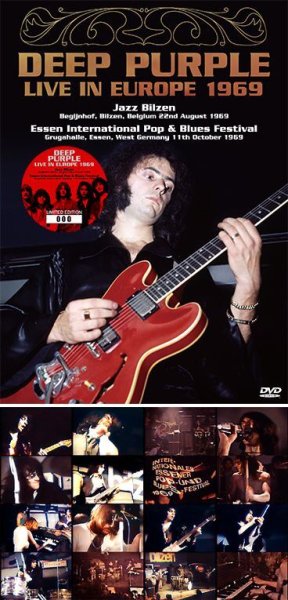 Photo1:  DEEP PURPLE - LIVE IN EUROPE 1969 DVD [Darker Than Blue 283] (1)