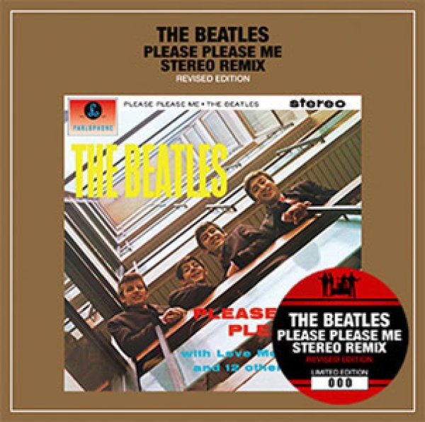 Photo1: THE BEATLES - PLEASE PLEASE ME STEREO REMIX (REVISED EDITION) CD  (1)