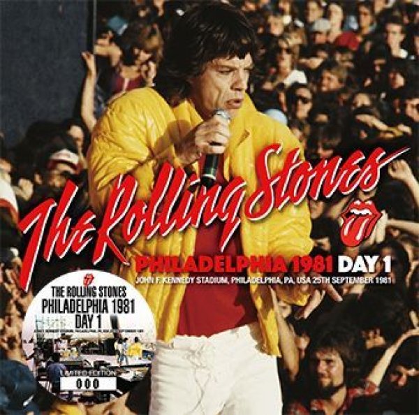 Photo1: THE ROLLING STONES - PHILADELPHIA 1981 DAY 1 2CD (1)