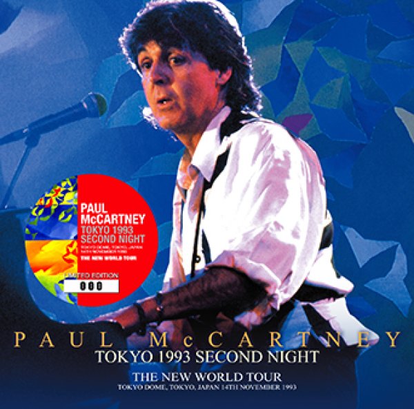 Photo1: PAUL McCARTNEY - TOKYO 1993 SECOND NIGHT 2CD (1)