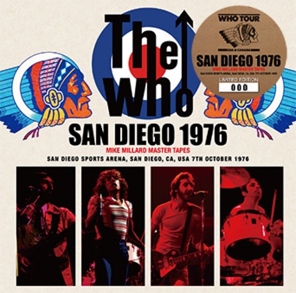 Photo1:  THE WHO - SAN DIEGO 1976: MIKE MILLARD MASTER TAPES 2CD [Wardour-452] (1)