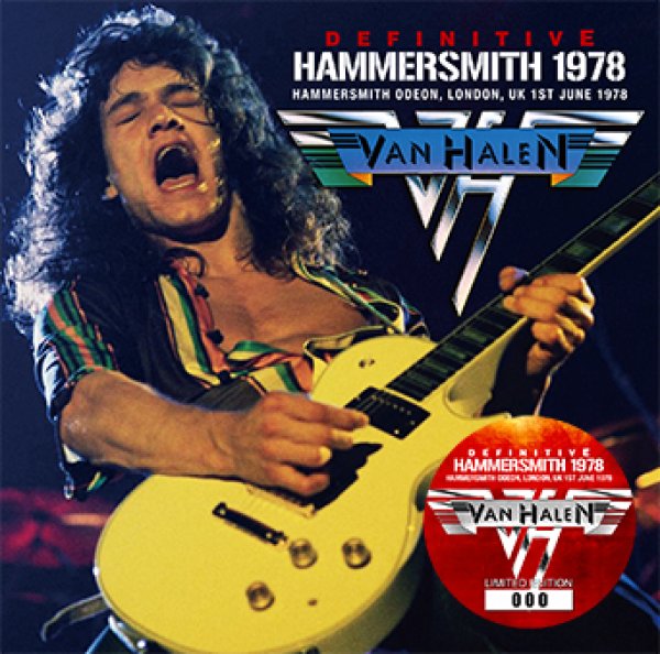 Photo1:  VAN HALEN - DEFINITIVE HAMMERSMITH 1978 CD*2nd Press [ZODIAC 296] (1)