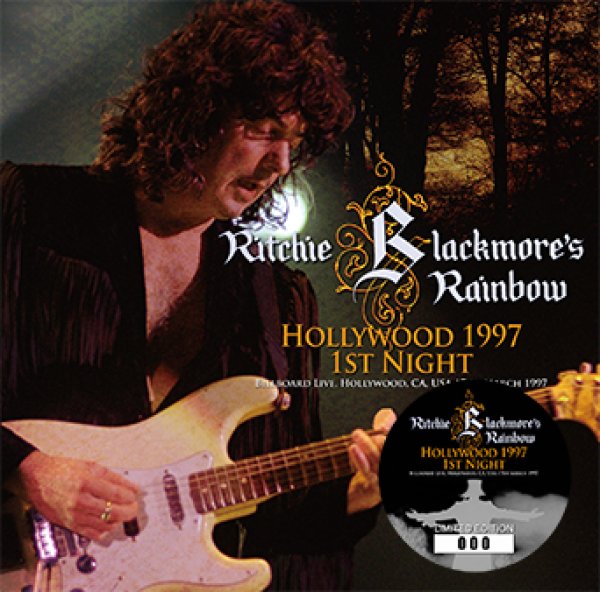 Photo1:  RITCHIE BLACKMORE'S RAINBOW - HOLLYWOOD 1997 1ST NIGHT 2CD [Black Box 037] (1)