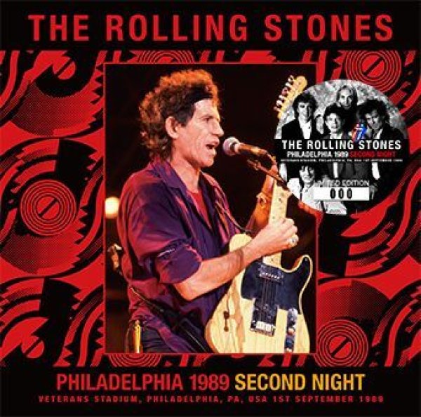 Photo1: THE ROLLING STONES - PHILADELPHIA 1989 SECOND NIGHT 2CD (1)