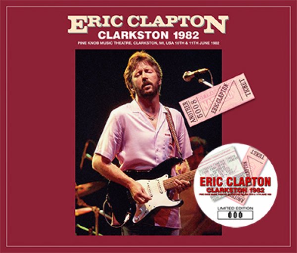 Photo1:  ERIC CLAPTON - CLARKSTON 1982 4CD [Beano-203] (1)