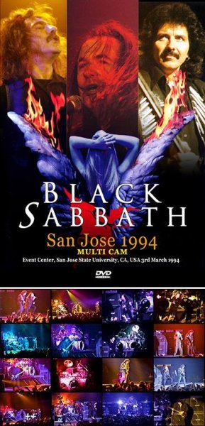 Photo1: BLACK SABBATH - SAN JOSE 1994 MULTI CAM DVDR [Shades 1282] (1)