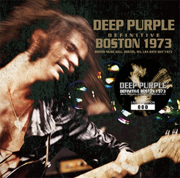Photo1:  DEEP PURPLE - DEFINITIVE BOSTON 1973 2CD [Darker Than Blue 274/275] (1)