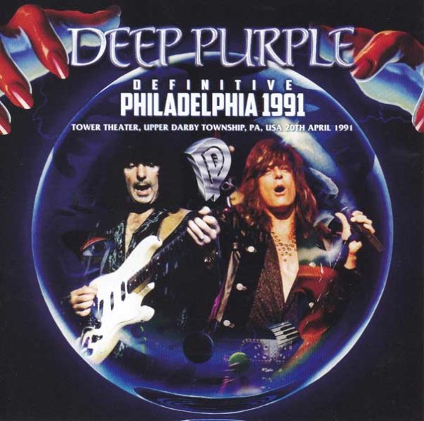 Photo1: DEEP PURPLE - DEFINITIVE PHILADELPHIA 1991 2CD+DVDR  [Darker Than Blue 266/267] (1)