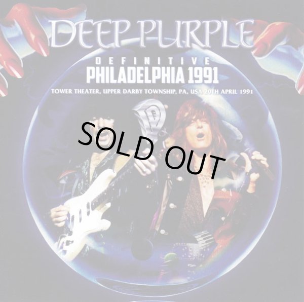 Photo1: DEEP PURPLE - DEFINITIVE PHILADELPHIA 1991 2CD+DVDR  [Darker Than Blue 266/267] (1)