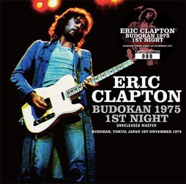 Photo1: ERIC CLAPTON - BUDOKAN 1975 1ST NIGHT: UNRELEASED MASTER 2CD [Tricone 197/198] (1)