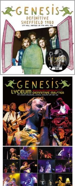 Photo1:  GENESIS - DEFINITIVE SHEFFIELD 1980 2CD plus Ltd Bonus DVDR* [Virtuoso 389/390] (1)