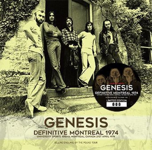 Photo1: GENESIS - DEFINITIVE MONTREAL 1974 2CD [Virtuoso 453/454] (1)
