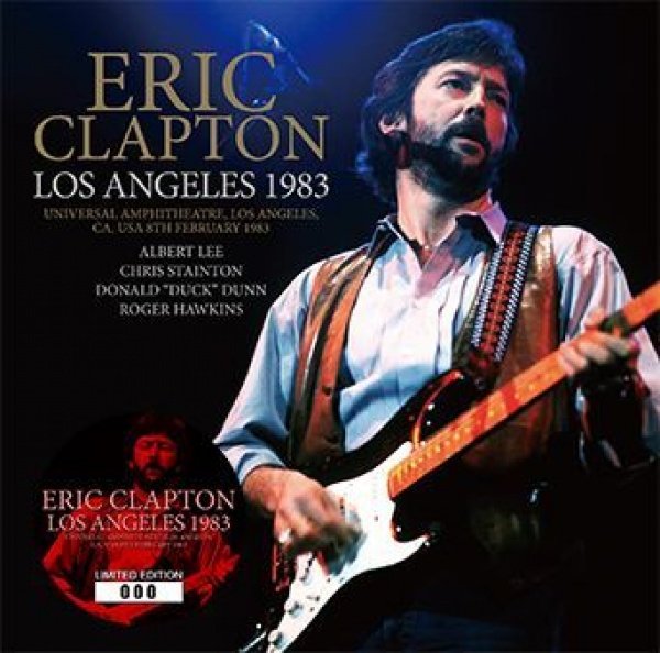 Photo1:  ERIC CLAPTON - LOS ANGELES 1983 2CD [Beano-183] (1)