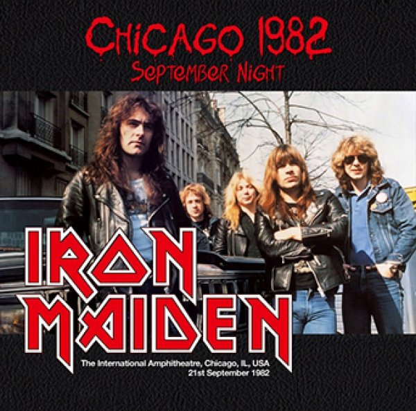 Photo1: IRON MAIDEN – CHICAGO 1982 SEPTEMBER NIGHT CDR [Shades 1200] (1)