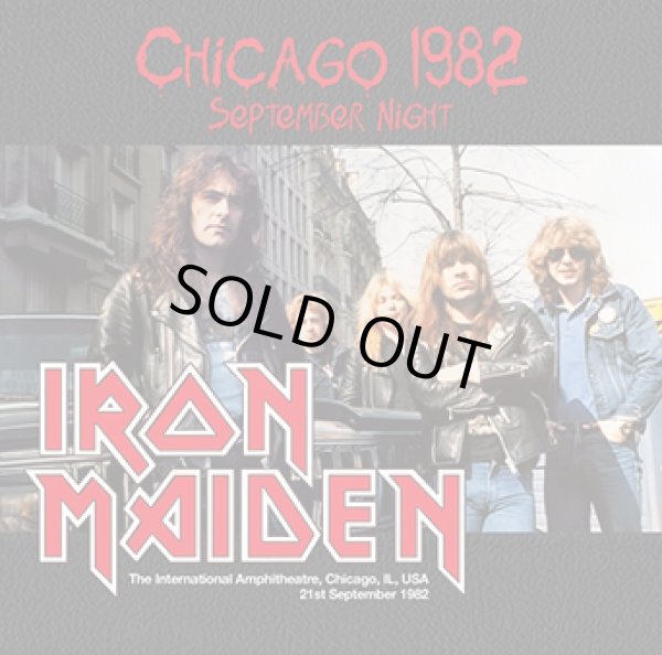 Photo1: IRON MAIDEN – CHICAGO 1982 SEPTEMBER NIGHT CDR [Shades 1200] ★★★STOCK ITEM / OUT OF PRINT / HOT SPRING SALE★★★ (1)