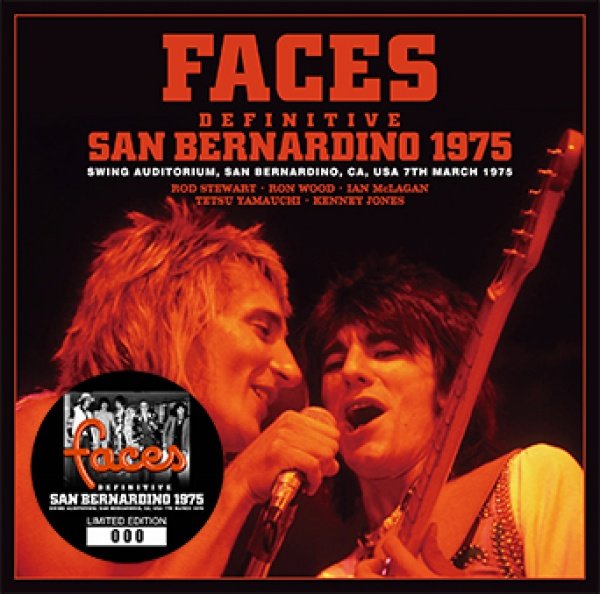 Photo1:  FACES - DEFINITIVE SAN BERNARDINO 1975(1CD) plus Bonus DVDR* [Wardour-374] (1)