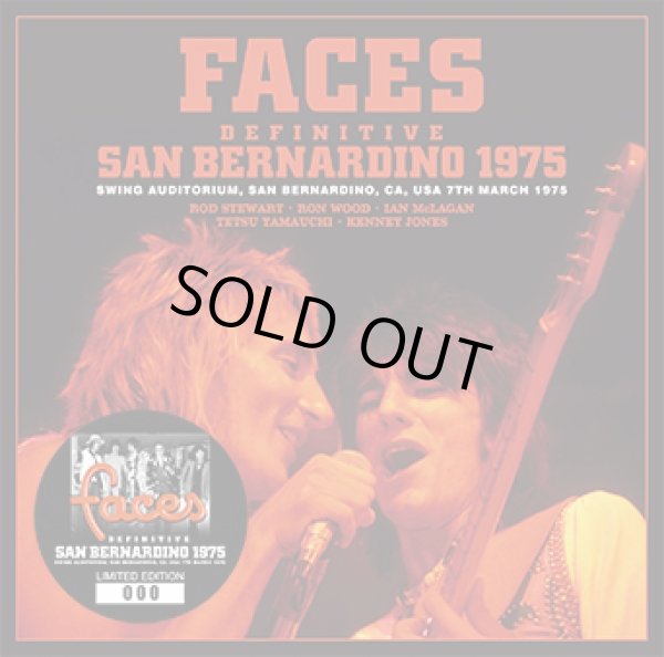 Photo1:  FACES - DEFINITIVE SAN BERNARDINO 1975(1CD) plus Bonus DVDR* [Wardour-374] (1)