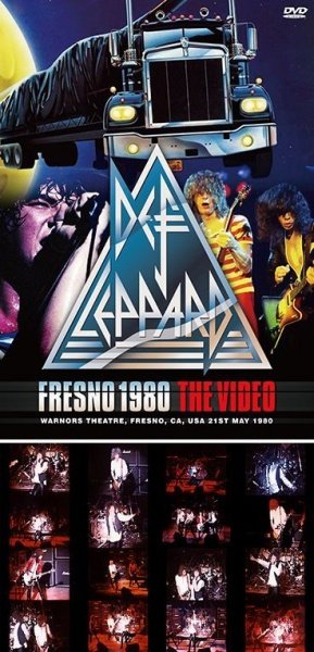 Photo1: DEF LEPPARD - FRESNO 1980: THE VIDEO DVDR [Shades 1149] (1)