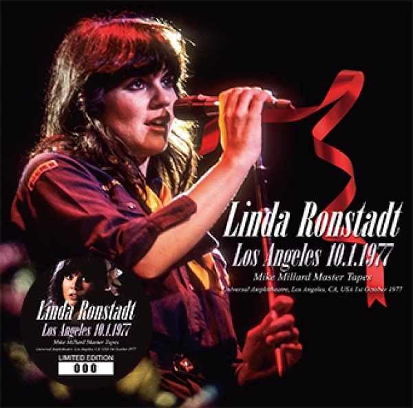 Photo1: LINDA RONSTADT - LOS ANGELES 10.1.1977: MIKE MILLARD MASTER TAPES CD) [ZION-183] (1)
