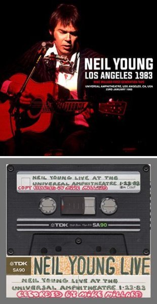 Photo1: NEIL YOUNG - LOS ANGELES 1983: MIKE MILLARD FIRST GENERATION TAPE 2CDR [Uxbridge 1429] (1)