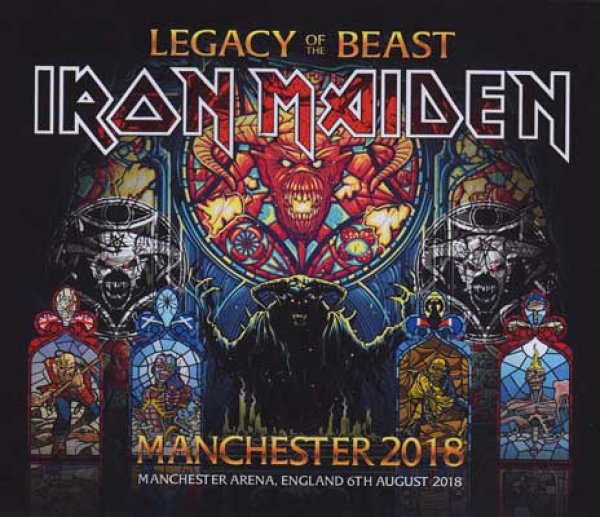 Photo1: Iron Maiden - MANCHESTER 2018 2CDr + DVDr  [Shades 952] (1)