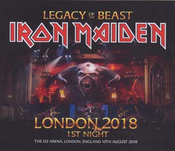 Photo1: Iron Maiden - LONDON 2018 1ST NIGHT 2CDr + DVDr  [Shades 951] (1)