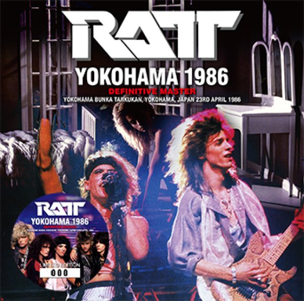 Photo1: RATT - YOKOHAMA 1986 DEFINITIVE MASTER 2CD [ZODIAC 435] (1)