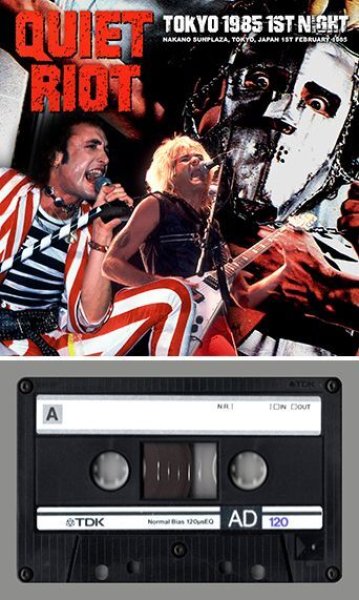 Photo1: QUIET RIOT - TOKYO 1985 1ST NIGHT(2CDR) [Shades 1292] (1)