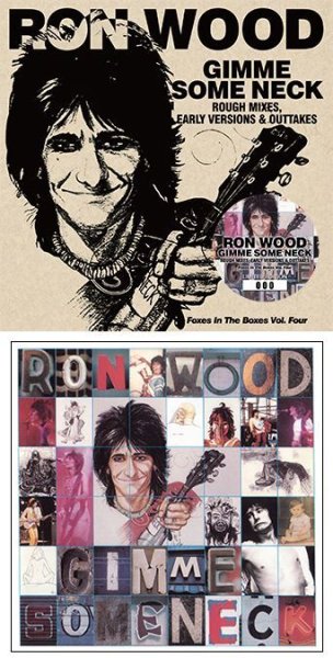 Photo1: RON WOOD - GIMME SOME NECK: ROUGH MIXES, EARLY VERSIONS & OUTTAKES CD plus Bonus CDR "GIMME SOME NECK: ORIGINAL AUSTRIAN CD" (1)