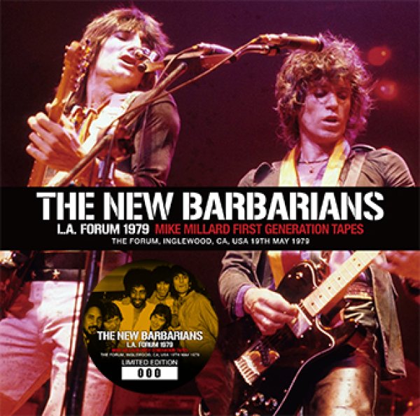 Photo1: THE NEW BARBARIANS - L.A. FORUM 1979: MIKE MILLARD FIRST GENERATION TAPES 2CD (1)