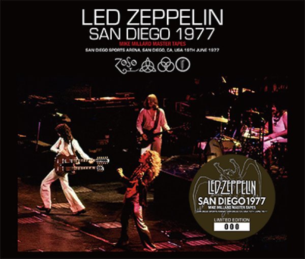 Photo1: LED ZEPPELIN - SAN DIEGO 1977: MIKE MILLARD MASTER TAPES 3CD (1)