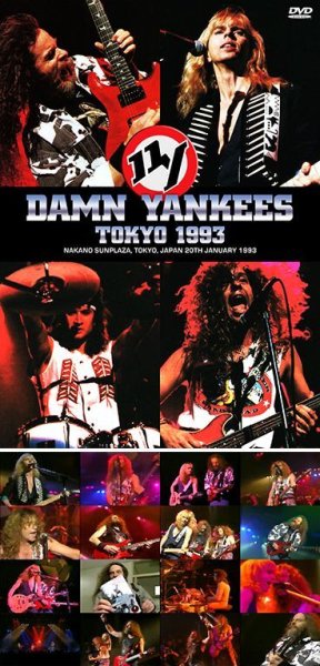 Photo1: DAMN YANKEES - TOKYO 1993 DVDR  [  Shades 1321] (1)