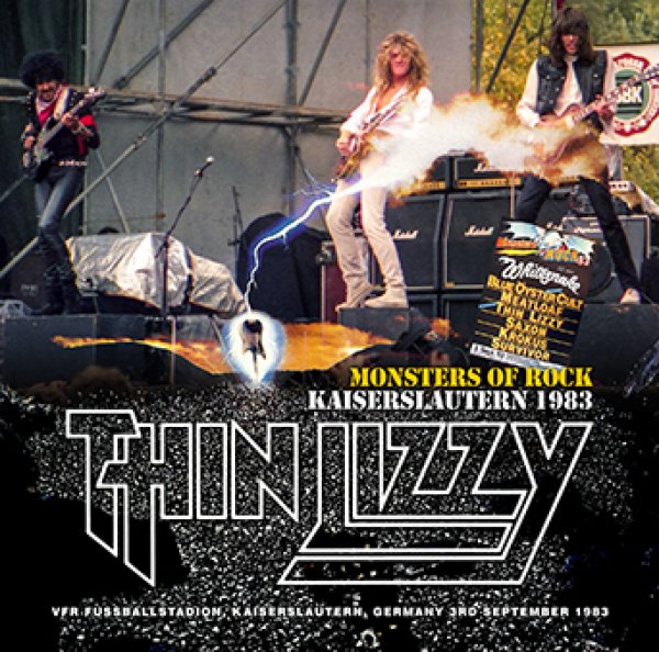 Photo1: THIN LIZZY - MONSTERS OF ROCK: KAISERSLAUTERN 1983 CDR [Shades 1314] (1)