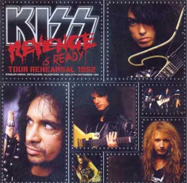 Photo1: KISS - REVENGE IS READY: TOUR REHEARSAL 1992 2CD + Ltd Bonus DVDR "REVENGE TOUR PRESS SHOW 1992" [ZODIAC 015] (1)