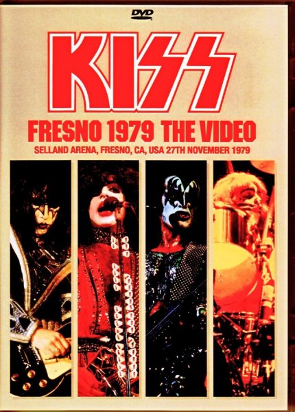 Photo1: KISS - FRESNO 1979 THE VIDEO DVDR [Shades 1154] (1)
