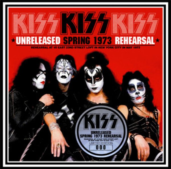 Photo1: KISS - UNRELEASED SPRING 1973 REHEARSAL CD  plus Bonus CDR "DETROIT 1974 1ST SHOW"[ZODIAC 059] (1)
