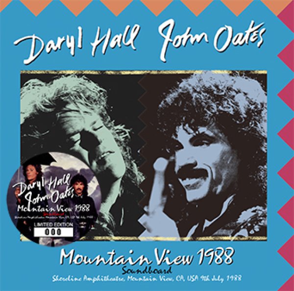 Photo1: DARYL HALL & JOHN OATES - MOUNTAIN VIEW: 1988 SOUNDBOARD 2CD  [ZION-187] (1)