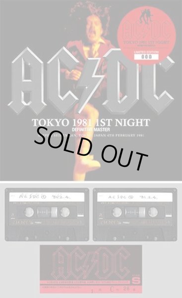 Photo1: AC/DC - TOKYO 1981 1ST NIGHT: DEFINITIVE MASTER 2CD plus Bonus CDR "TOKYO 1981 2ND NIGHT: TV STEREO MASTER" [ZODIAC 449] ★★★STOCK ITEM / HOT SPRING SALE★★★  (1)