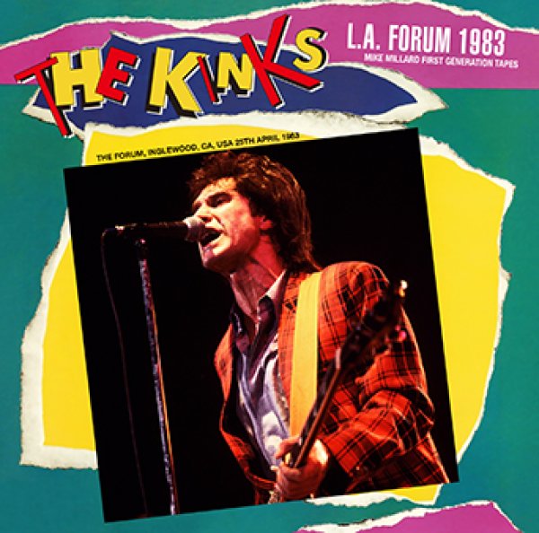 Photo1: THE KINKS - L.A. FORUM 1983: MIKE MILLARD FIRST GENERATION TAPES CDR [Uxbridge 1451] (1)